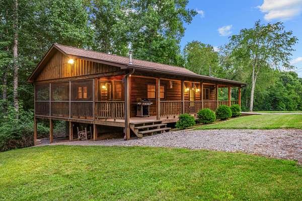 24.2 Acres of Recreational Land with Home for Sale in Hillsboro, West Virginia