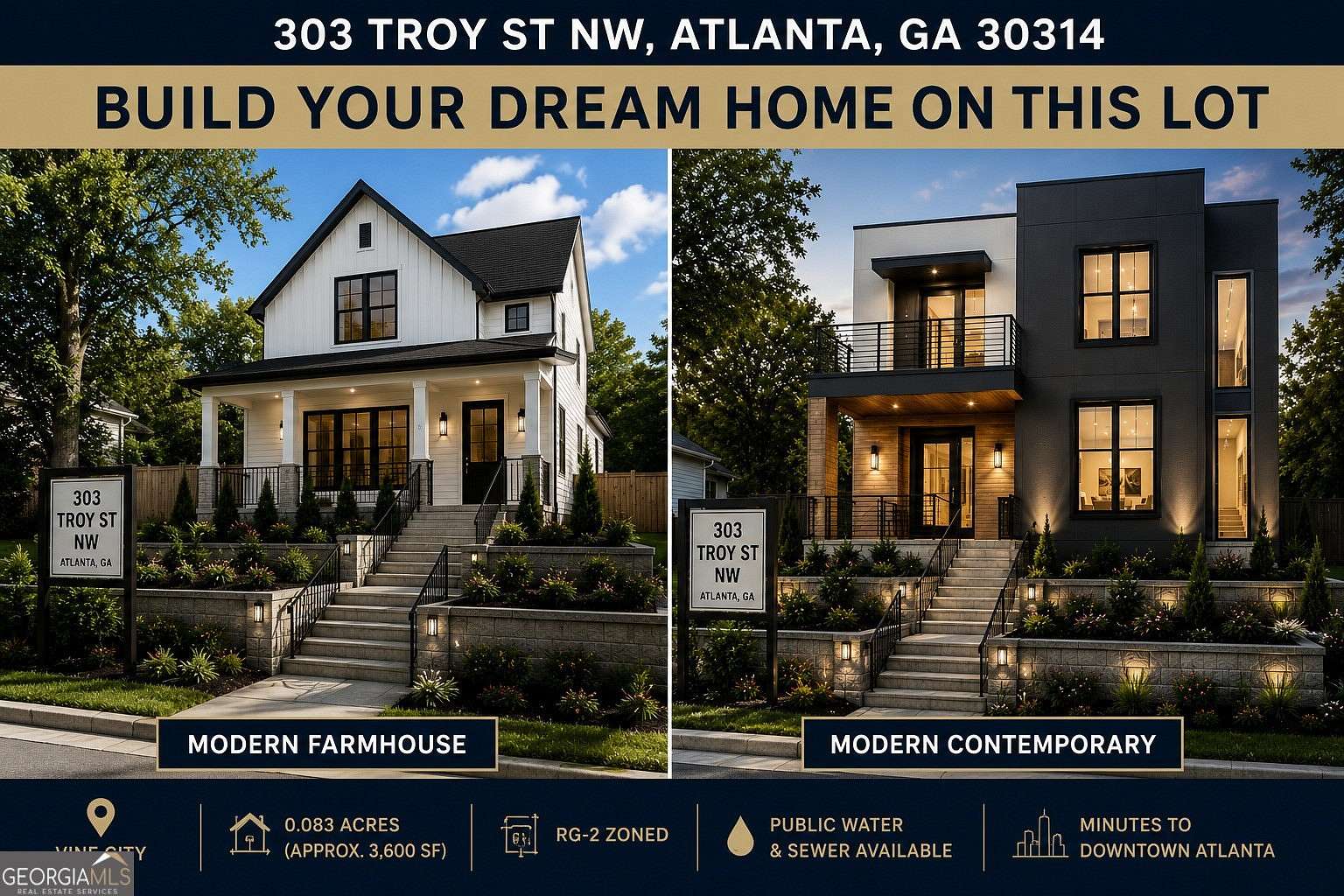 0.08 Acres of Residential Land for Sale in Atlanta, Georgia