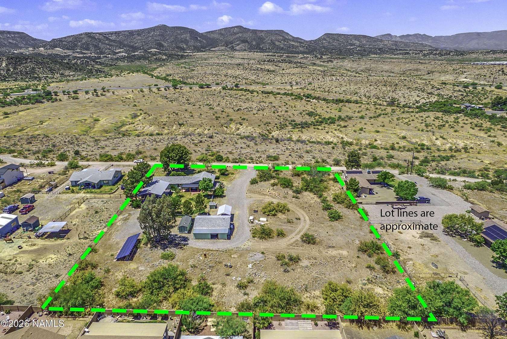 2 Acres of Land with Home for Sale in Camp Verde, Arizona