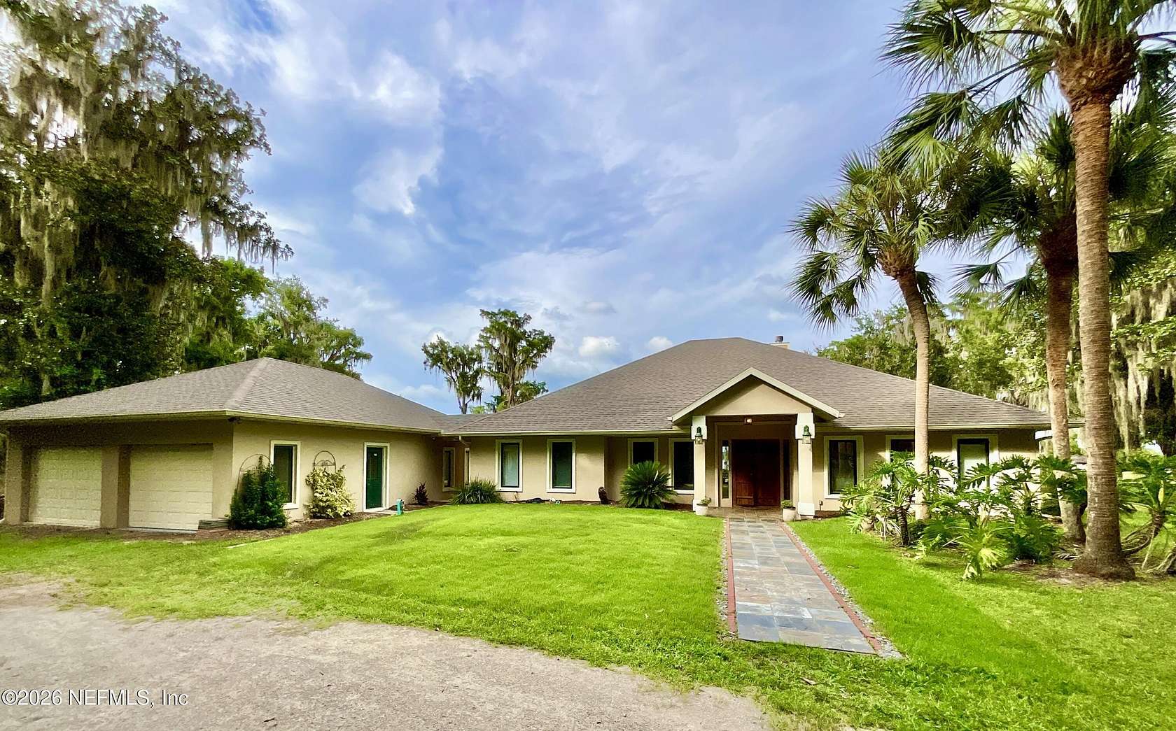 2.25 Acres of Land with Home for Sale in Waldo, Florida