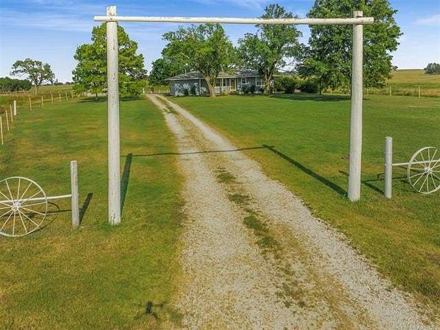 15 Acres of Land with Home for Sale in Vinita, Oklahoma