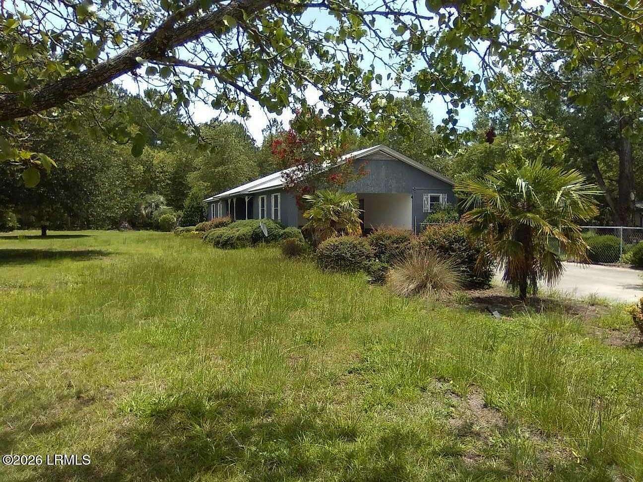 12.7 Acres of Land with Home for Sale in Varnville, South Carolina