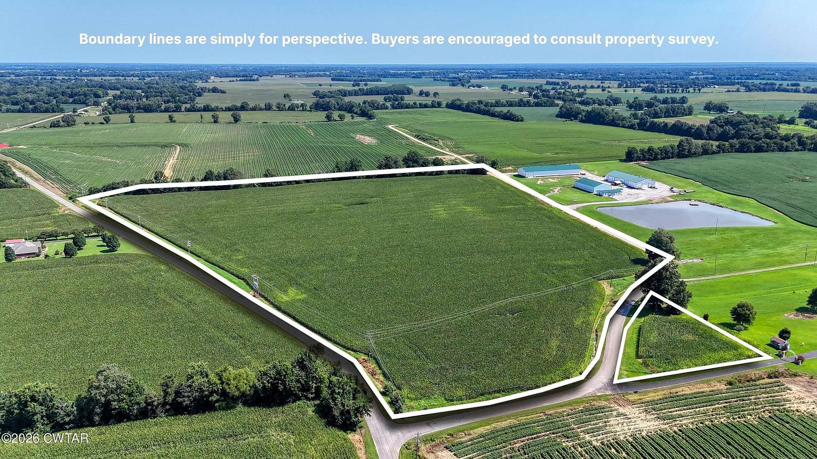 30.7 Acres of Agricultural & Residential Land for Sale in Dyer, Tennessee