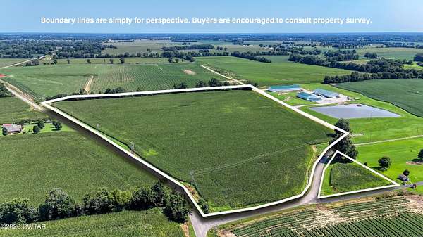 30.7 Acres of Agricultural & Residential Land for Sale in Dyer, Tennessee