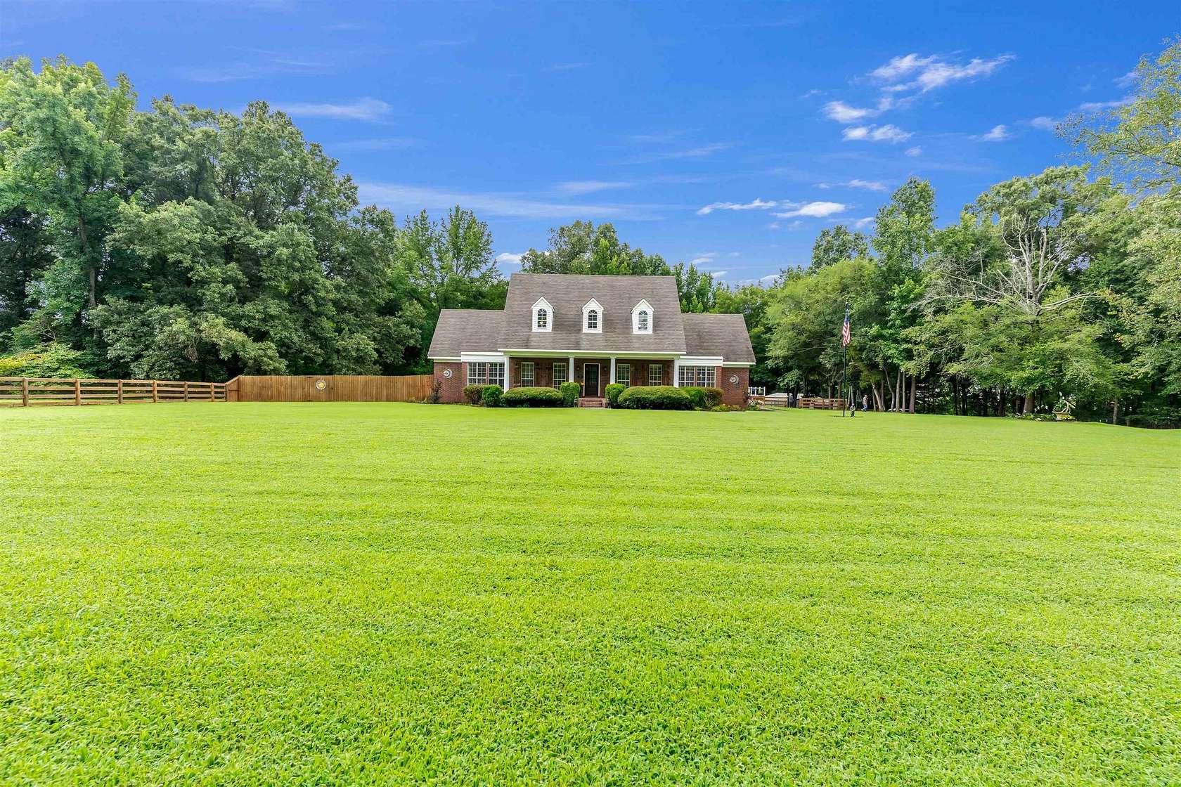 4 Acres of Land with Home for Sale in Arlington, Tennessee