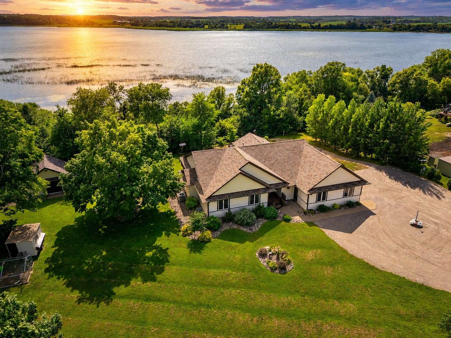 2.12 Acres of Land with Home for Sale in Burtrum, Minnesota