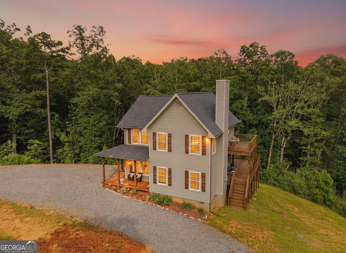 4 Acres of Land with Home for Sale in Ellijay, Georgia