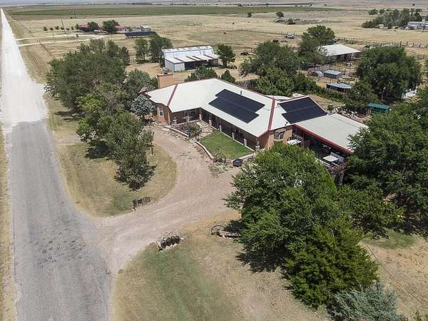 15.5 Acres of Land with Home for Sale in Morse, Texas