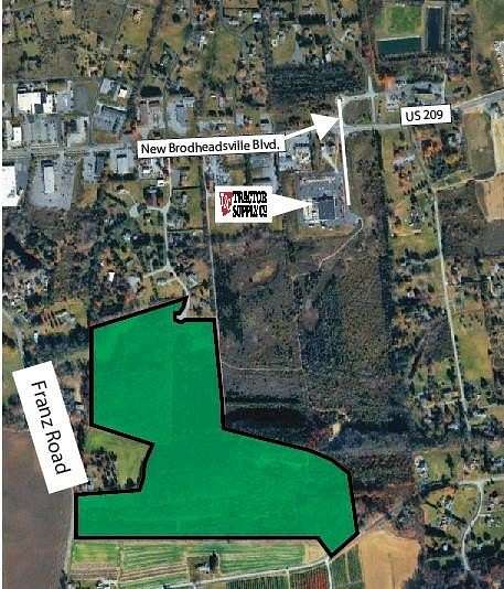 52 Acres of Mixed-Use Land for Sale in Chestnuthill Township, Pennsylvania