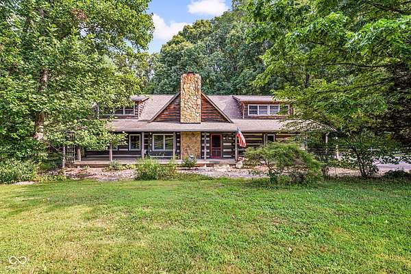 7.29 Acres of Land with Home for Sale in Mooresville, Indiana
