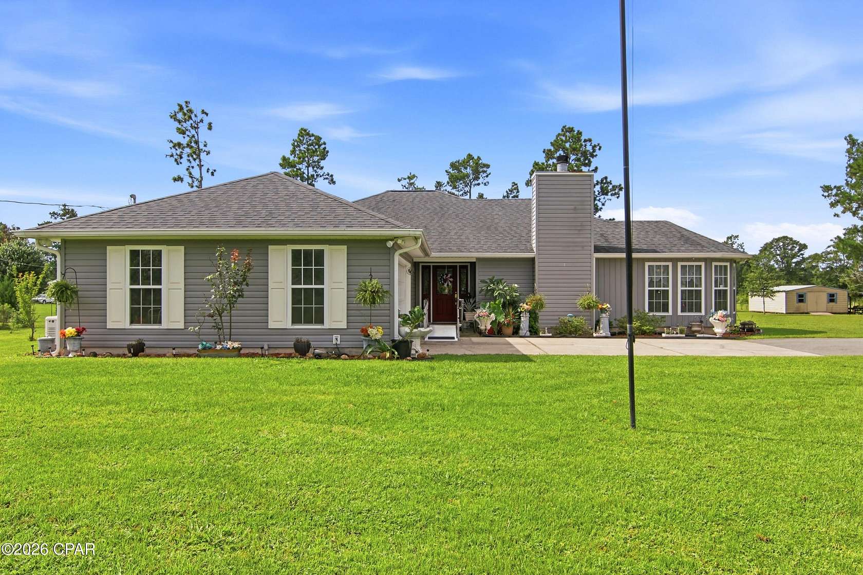 5 Acres of Land with Home for Sale in Fountain, Florida