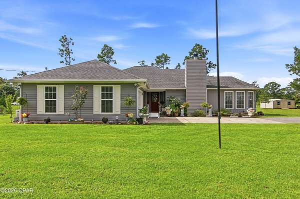 5 Acres of Land with Home for Sale in Fountain, Florida