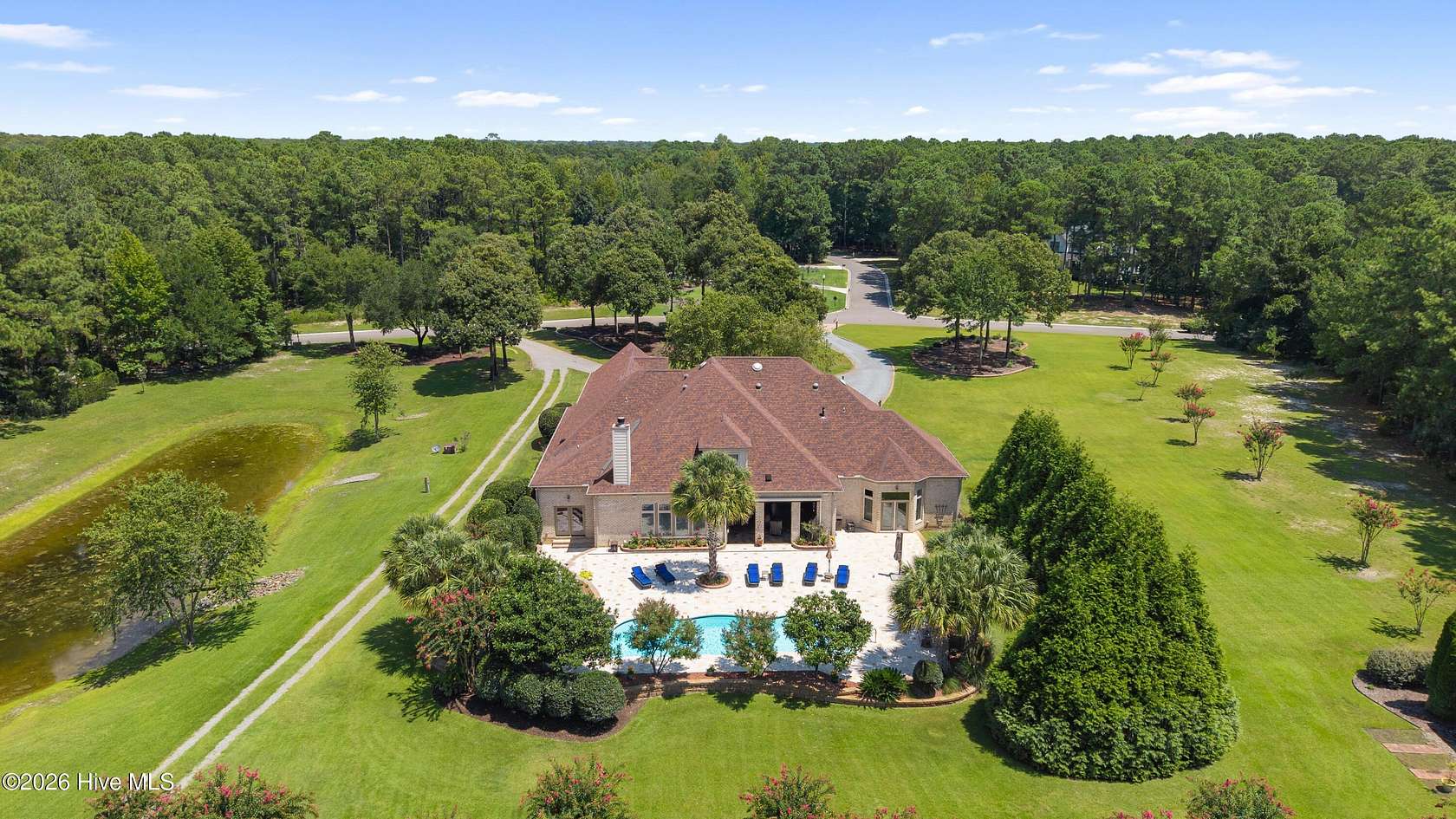 5 Acres of Land with Home for Sale in Hampstead, North Carolina