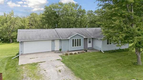 4.88 Acres of Land with Home for Sale in Homestead, Iowa