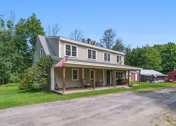 3.64 Acres of Land with Home for Sale in Milton, New Hampshire