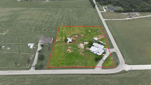 2.14 Acres of Land with Home for Sale in Pilot Point, Texas