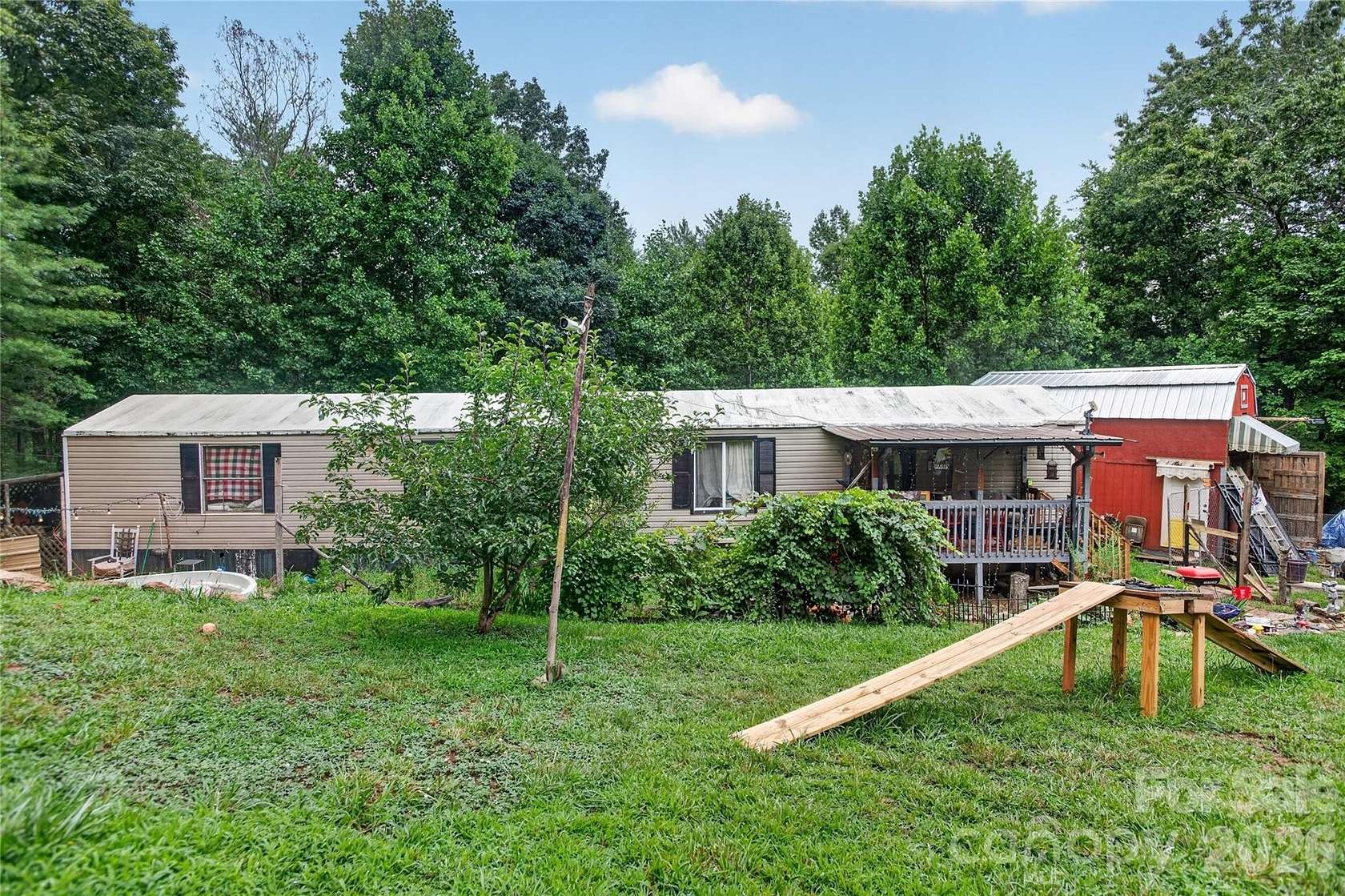 3.29 Acres of Land with Home for Sale in Morganton, North Carolina