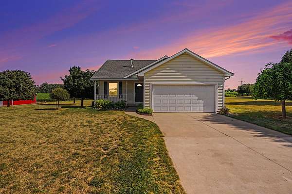 1.5 Acres of Land with Home for Sale in Marne, Michigan