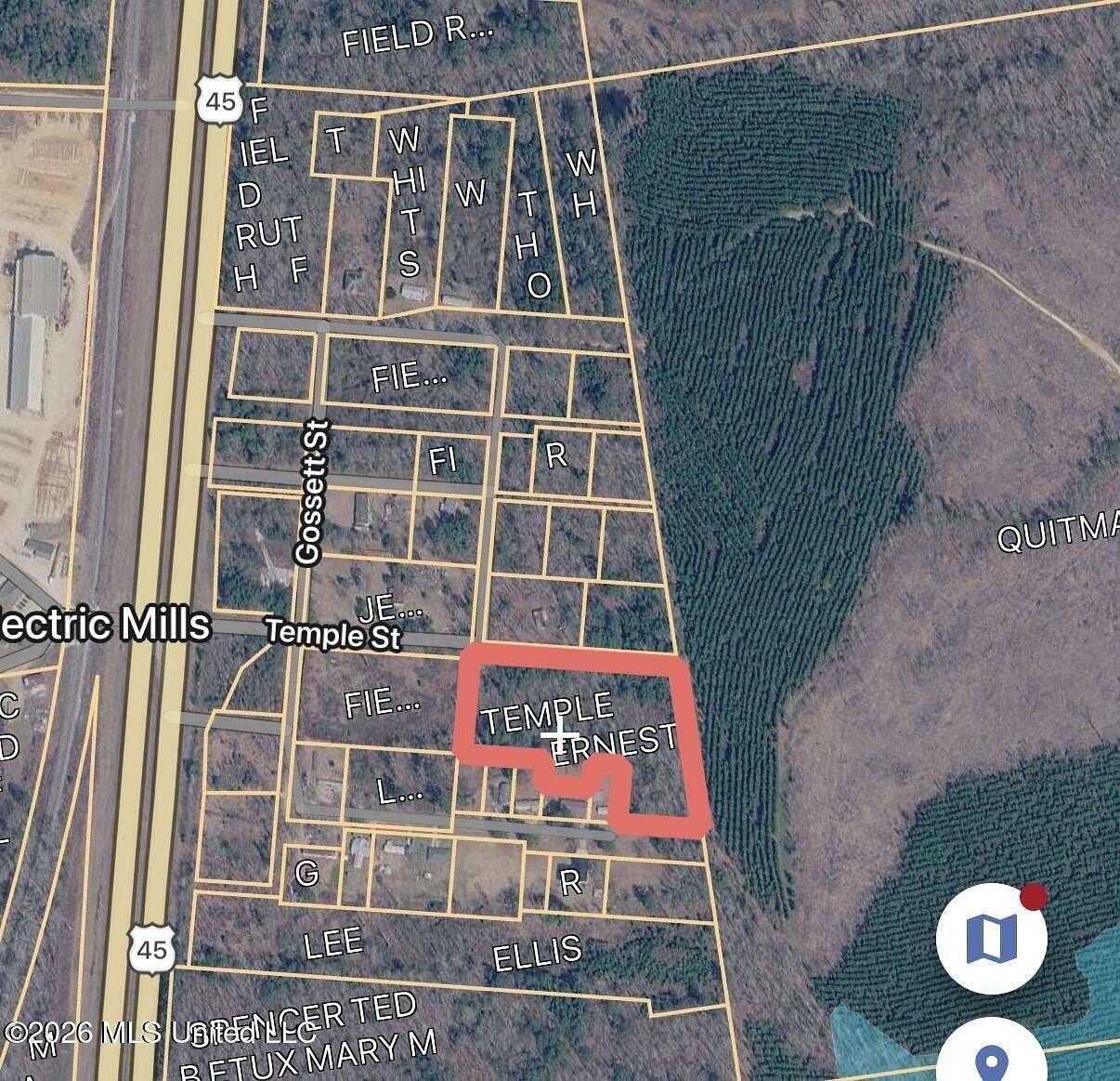 4.3 Acres of Residential Land for Sale in Scooba, Mississippi