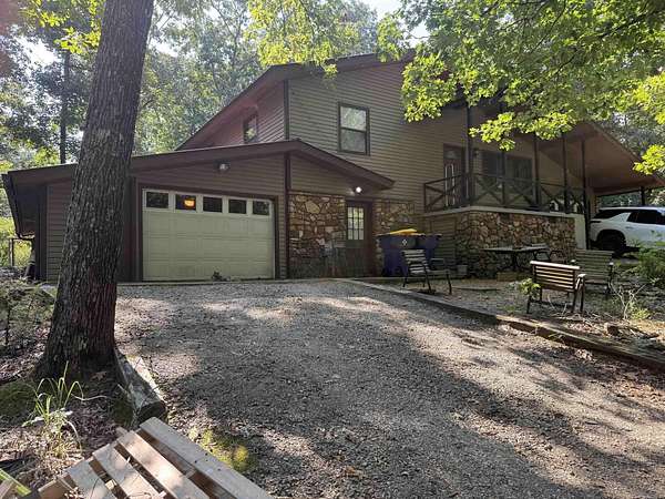 6.2 Acres of Land with Home for Sale in Greers Ferry, Arkansas