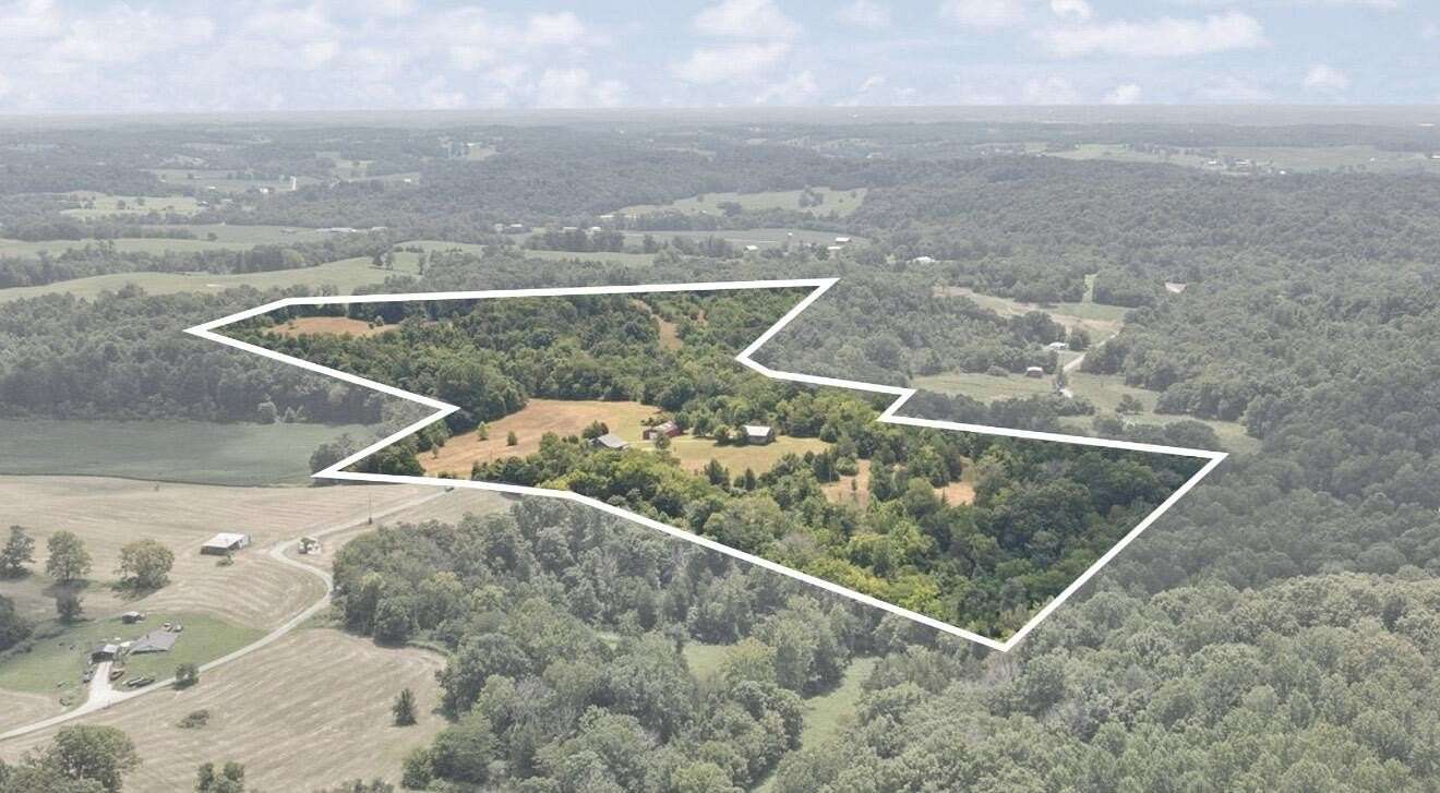 53.8 Acres of Recreational Land with Home for Sale in Greensburg, Kentucky