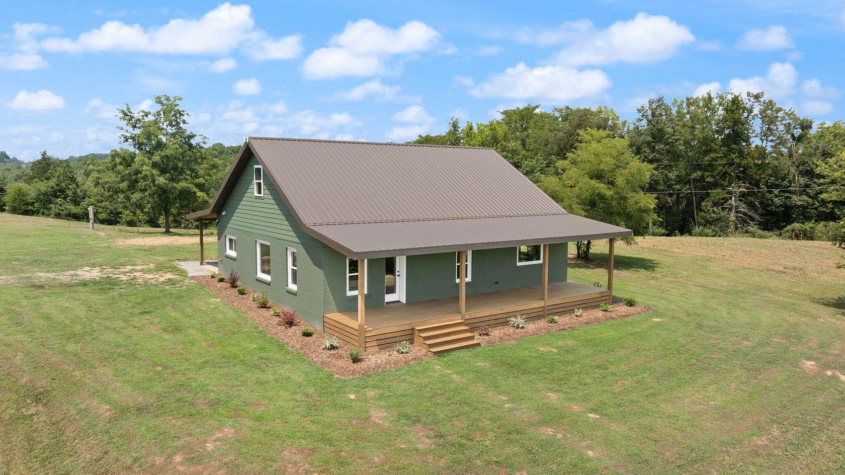 53.8 Acres of Recreational Land with Home for Sale in Greensburg, Kentucky