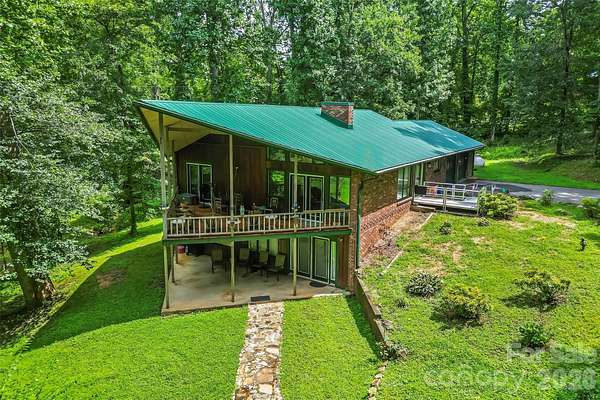 3.6 Acres of Land with Home for Sale in Candler, North Carolina