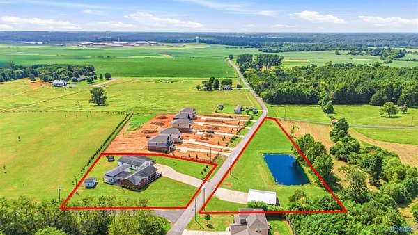 3.8 Acres of Land with Home for Sale in Harvest, Alabama
