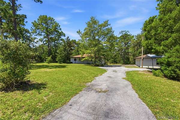 2.42 Acres of Land with Home for Sale in Homosassa, Florida