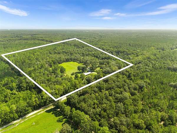 40 Acres of Land with Home for Sale in Hawthorne, Florida