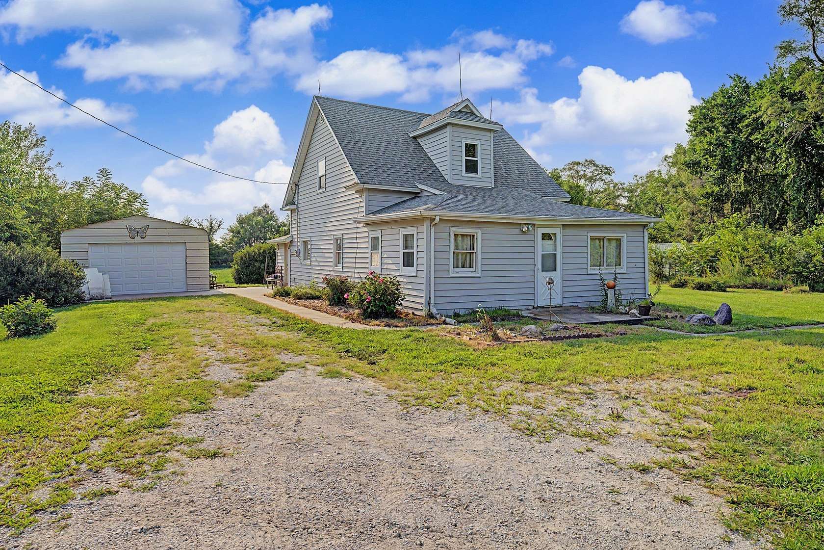 3.72 Acres of Land with Home for Sale in Maxwell, Iowa
