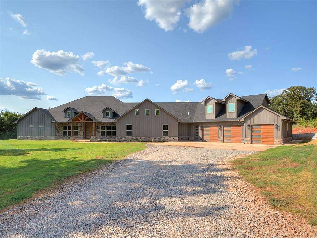 5 Acres of Land with Home for Sale in Luther, Oklahoma