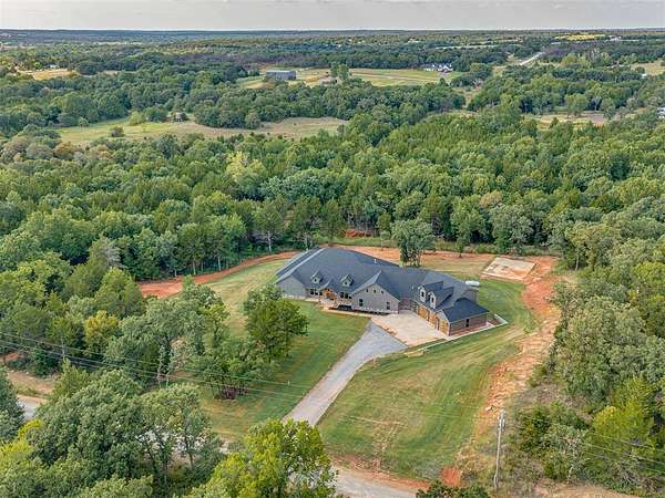 5 Acres of Land with Home for Sale in Luther, Oklahoma
