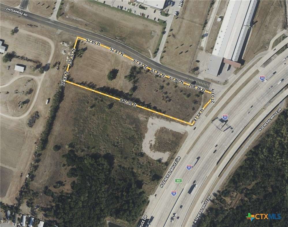 4.89 Acres of Commercial Land for Sale in Temple, Texas