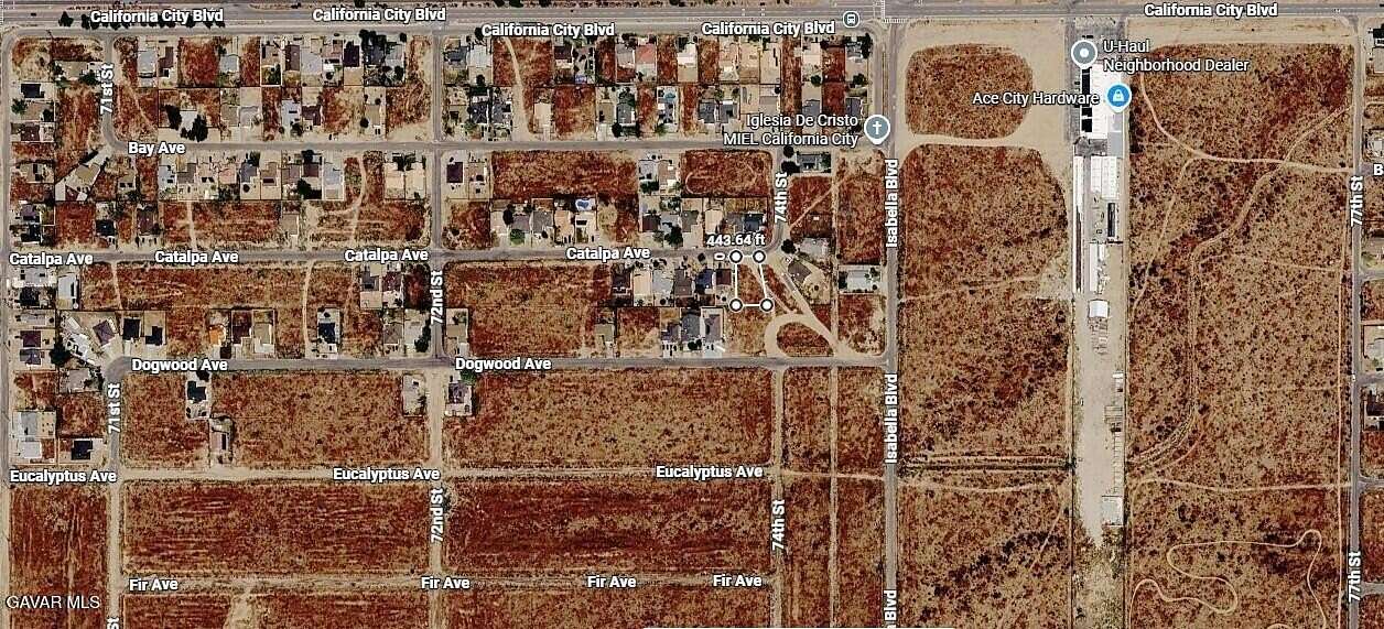 0.21 Acres of Residential Land for Sale in California City, California