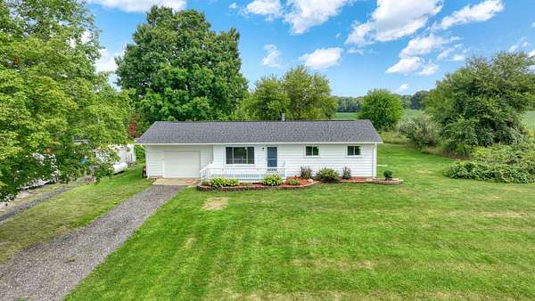 3 Acres of Land with Home for Sale in Leslie, Michigan