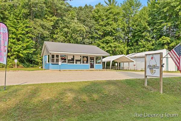 1.55 Acres of Improved Commercial Land for Sale in White Cloud, Michigan