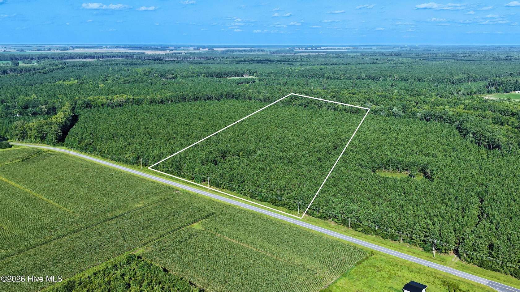 13 Acres of Recreational Land for Sale in Pinetown, North Carolina