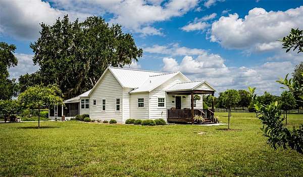4.8 Acres of Land with Home for Sale in Sumterville, Florida