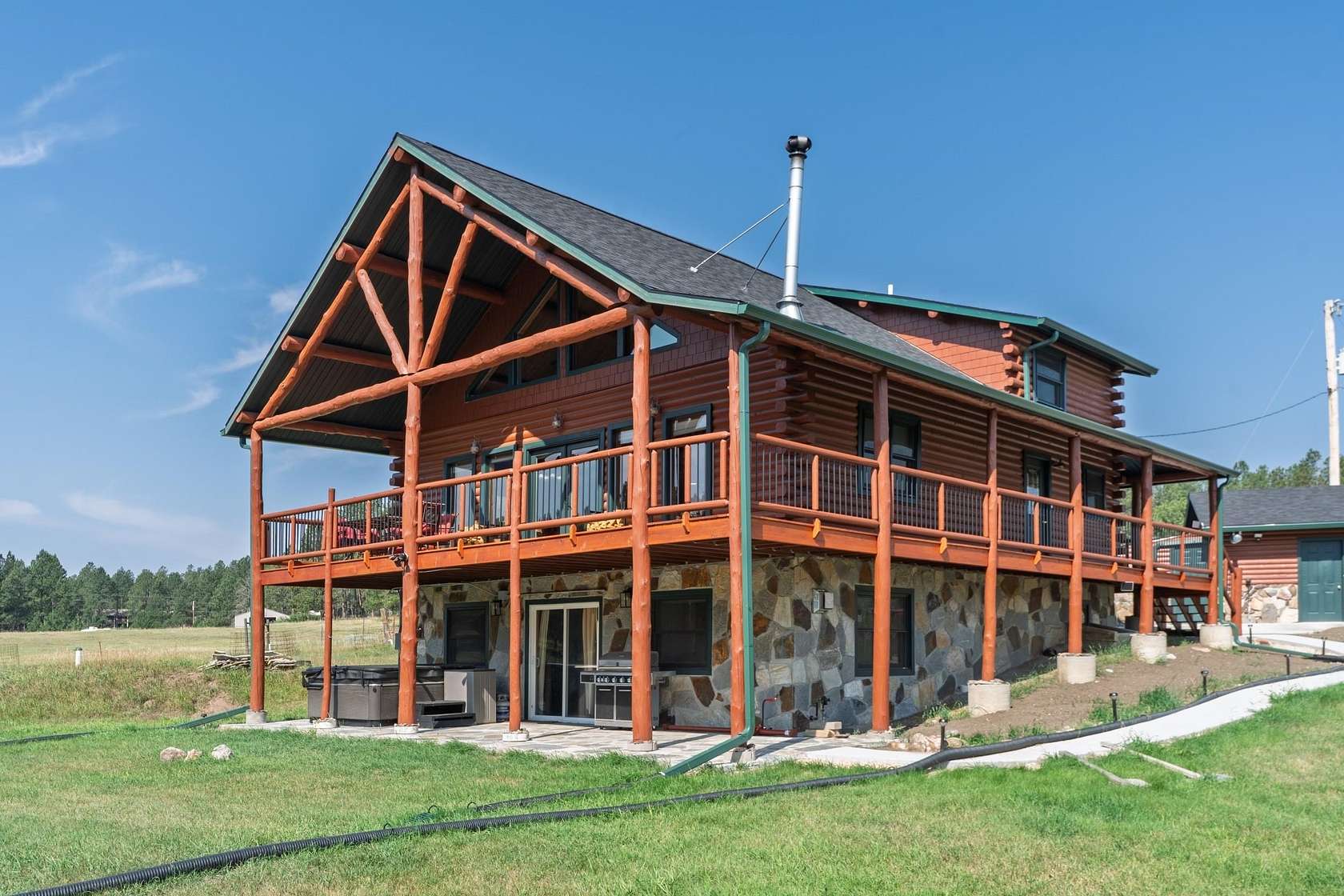 9.3 Acres of Land with Home for Sale in Custer, South Dakota