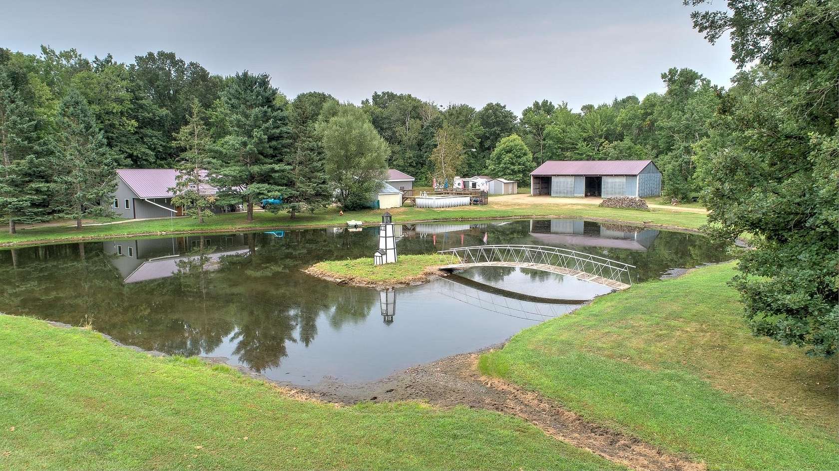 25.6 Acres of Land with Home for Sale in Mora, Minnesota