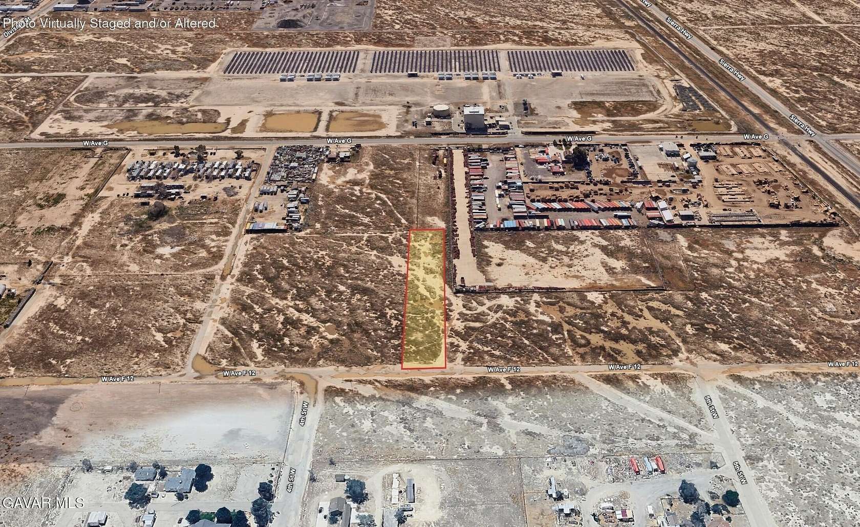 1.52 Acres of Commercial Land for Sale in Lancaster, California