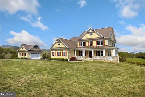 10 Acres of Land with Home for Sale in Edinburg, Virginia