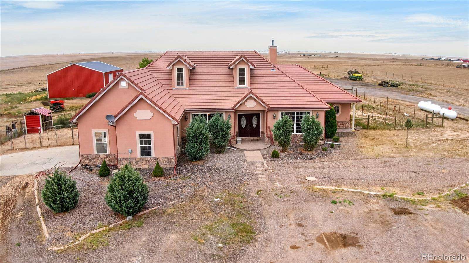 40.2 Acres of Land with Home for Sale in Bennett, Colorado