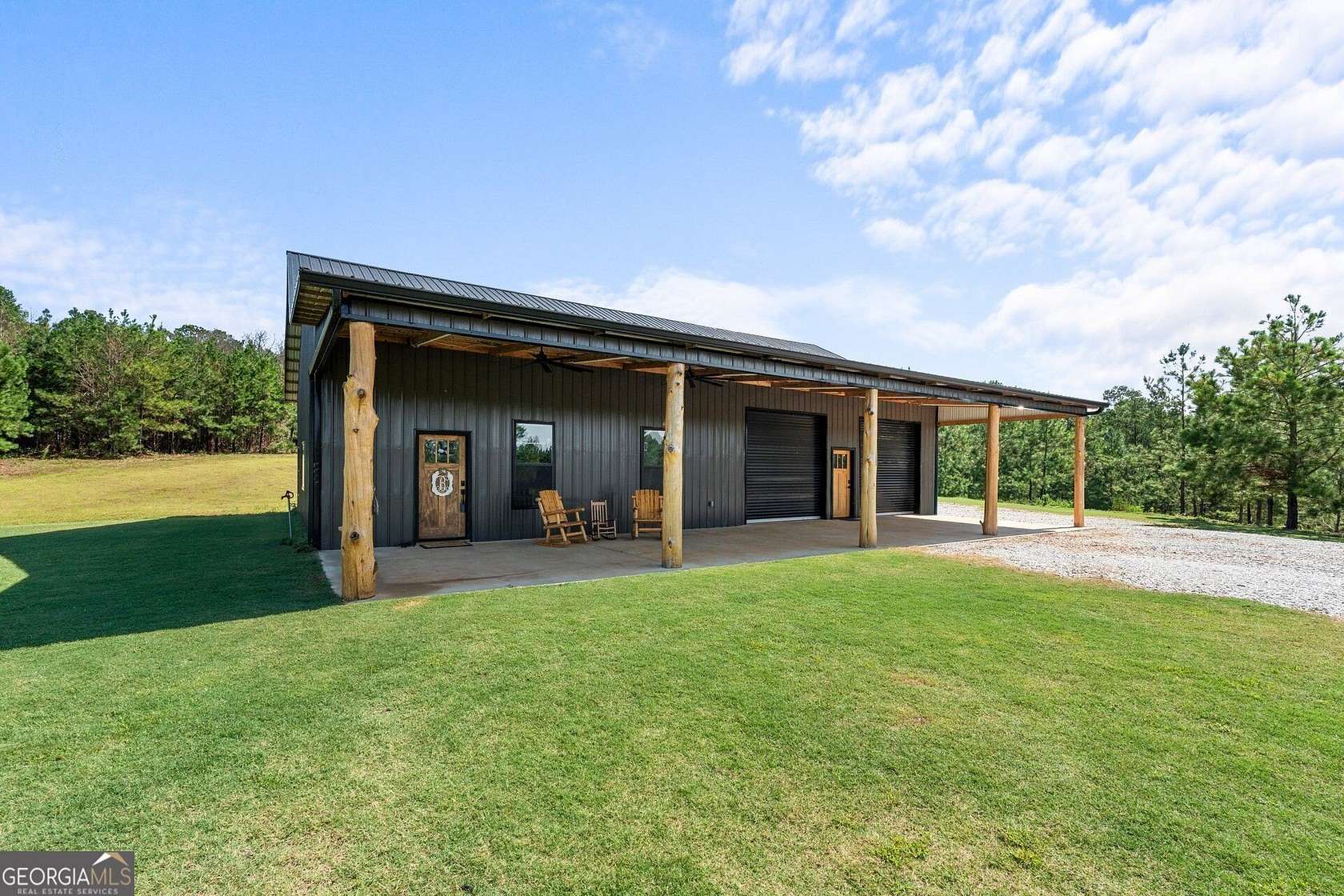 23.2 Acres of Recreational Land with Home for Sale in Franklin, Georgia