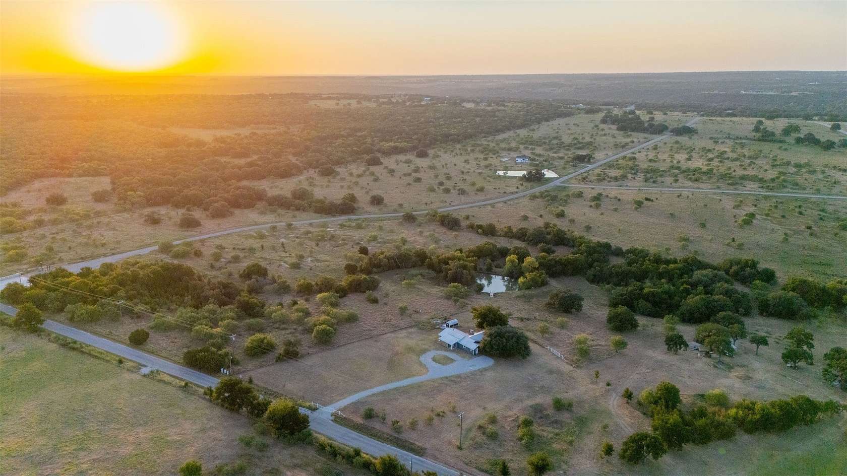 5 Acres of Land with Home for Sale in Mineral Wells, Texas