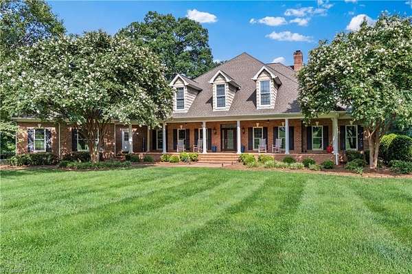 17.7 Acres of Land with Home for Sale in Pilot Mountain, North Carolina