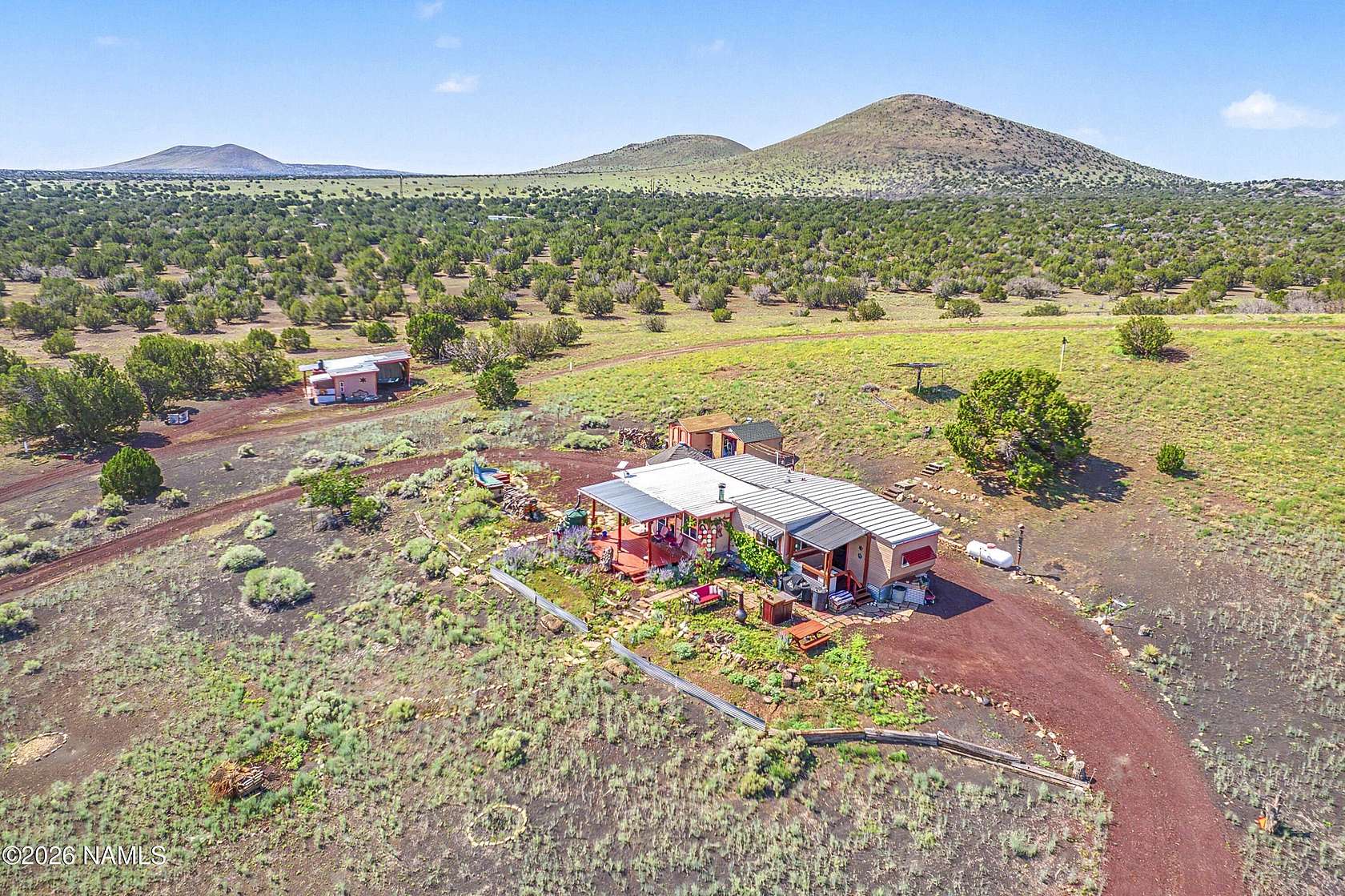 10 Acres of Land with Home for Sale in Flagstaff, Arizona