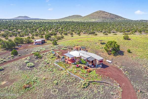 10 Acres of Land with Home for Sale in Flagstaff, Arizona