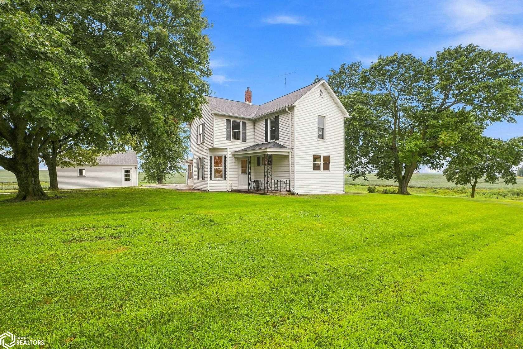6 Acres of Land with Home for Sale in West Point, Iowa